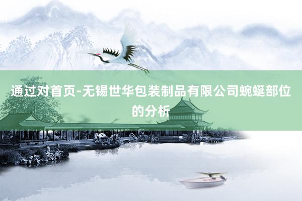 通过对首页-无锡世华包装制品有限公司蜿蜒部位的分析